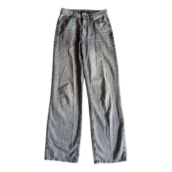 Grey denim jeans