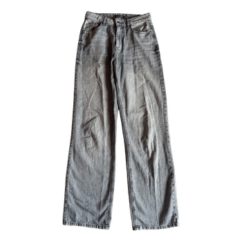 Grey denim jeans