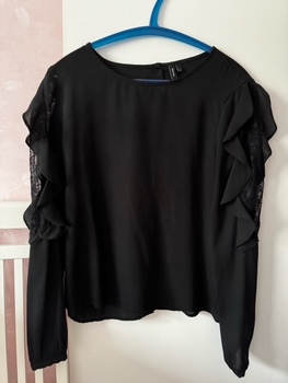 Black blouse / size M