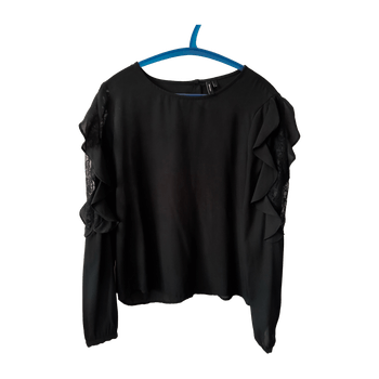 Black blouse / size M