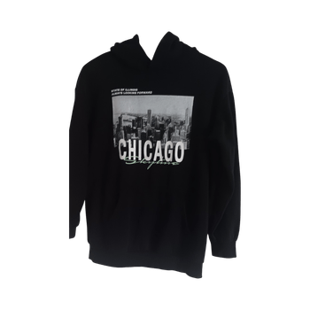 Musta chicago-huppari