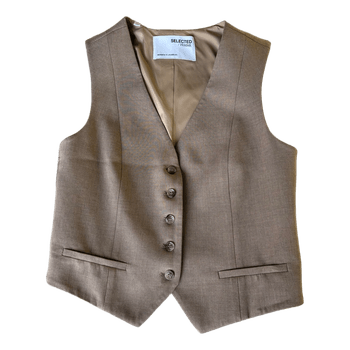 Beige Selected Femme liivi