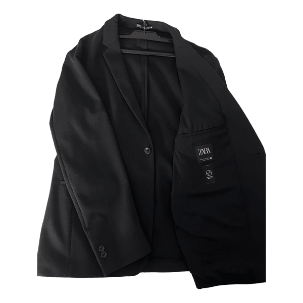 Black Zara comfort blazer