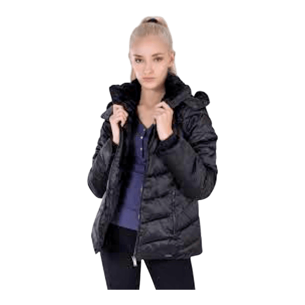 Black puffer jacket Rino&Pelle