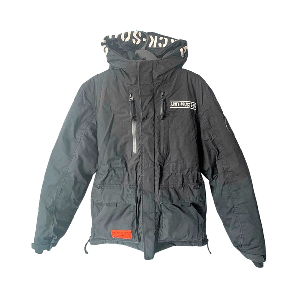 Black winter jacket