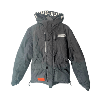 Black winter jacket