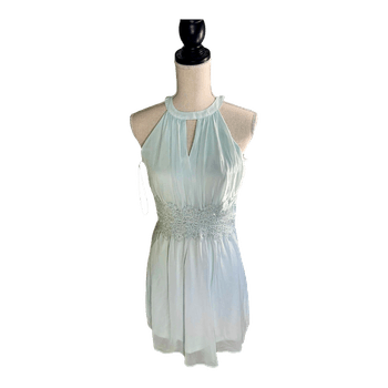 Vila mint mini dress