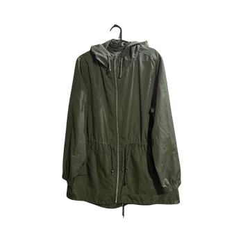 Green Zip-Up Jacket