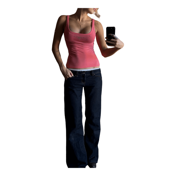 Lyserød tanktop