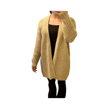 Beige villatakki