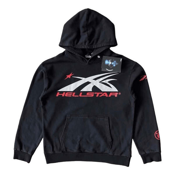 Hellstar black oversized hoodie
