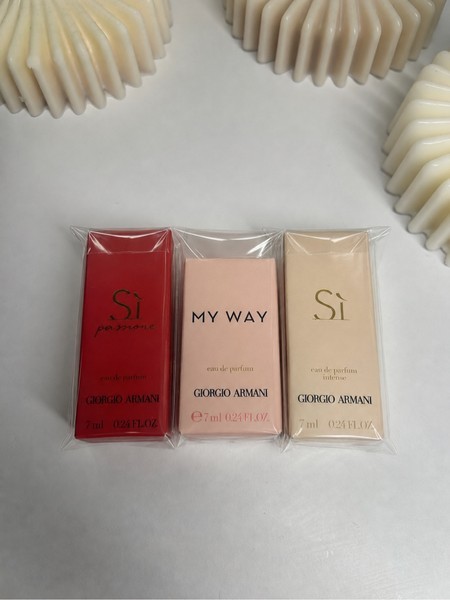 Armani moterišku miniatiuru rinkinys 3x7 ml naujos