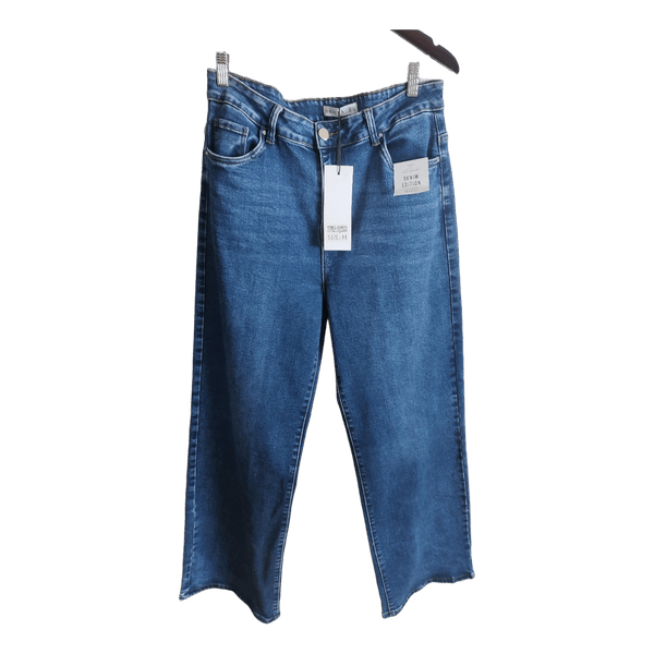 Blue denim jeans