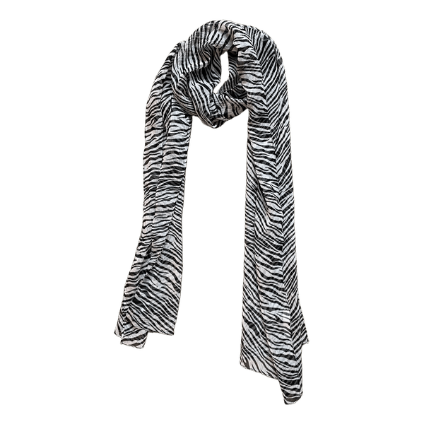 Promod zebra print scarf