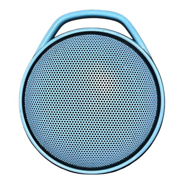 Vaaleansininen bluetooth-kaiutin