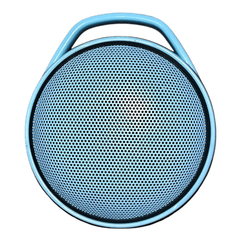 Vaaleansininen bluetooth-kaiutin