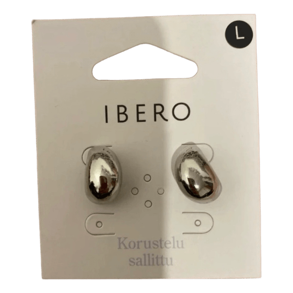 Hopeanväriset Ibero-korvakorut