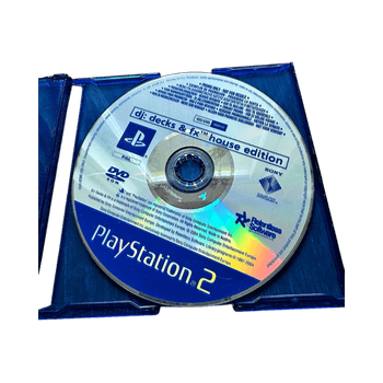 PS2 dj decks & fx house edition promo SCES-52405