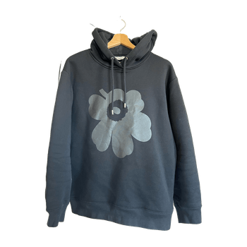 Marimekko Black hoodie with flower print