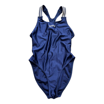 Tummansininen Adidas uimapuku