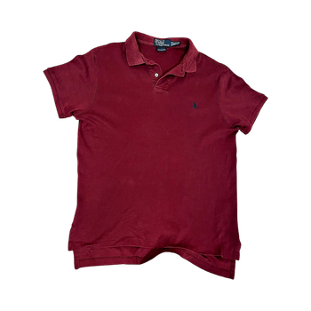 Red Ralph Lauren polo shirt, custom fit