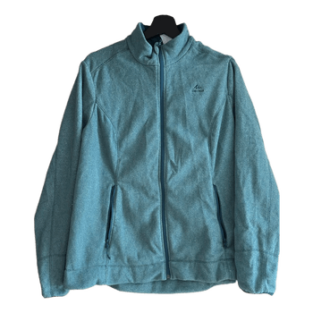 Turquoise fleece jacket
