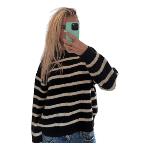 H&M Stribet striktrøje