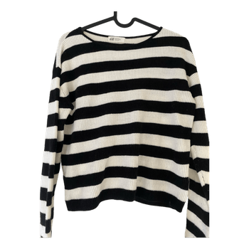 Raidallinen H&M neulepaita