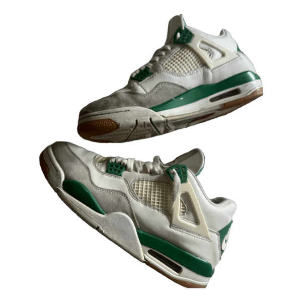 White green sneakers