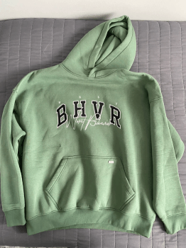 Green hoodie