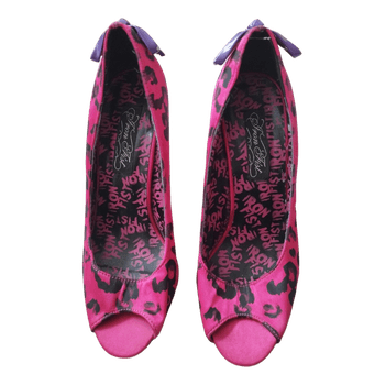 Iron Fist leopard heels