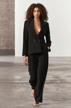 Pleated trousers