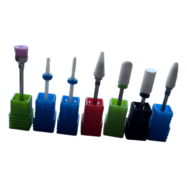 Nail drill bits set