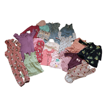 Baby girl clothing bundle 68-74