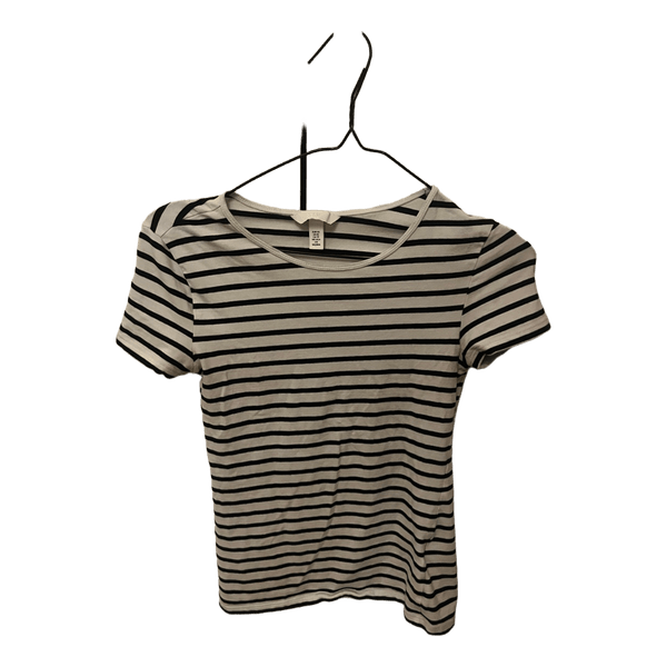 Stribet kortærmet t-shirt