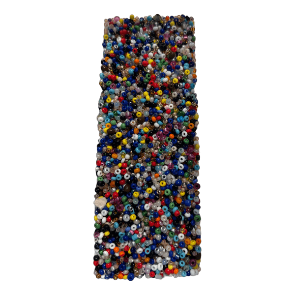 Farverige små perler