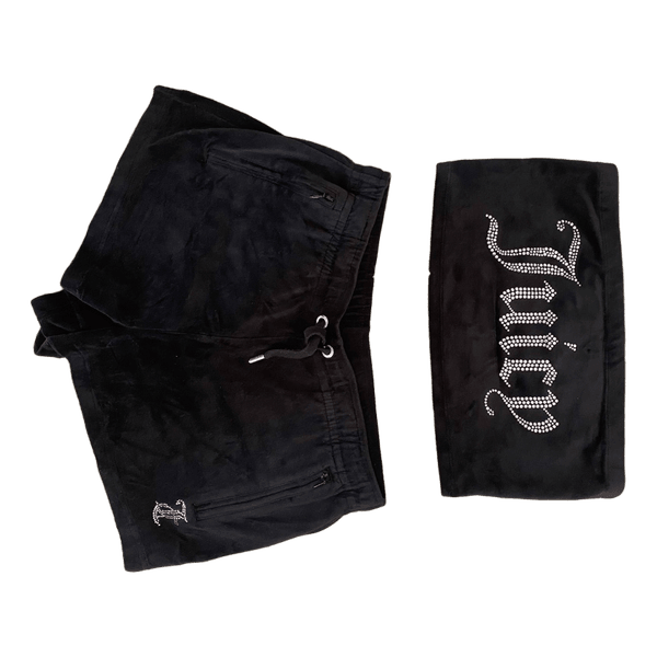 Musta Juicy Couture veloursetti