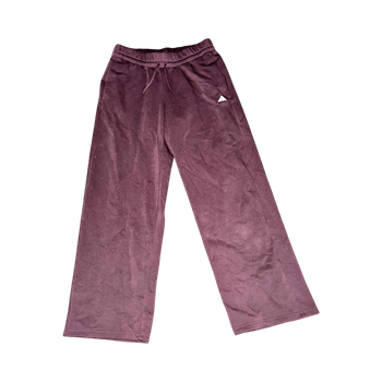 Burgundy Adidas collegehousut