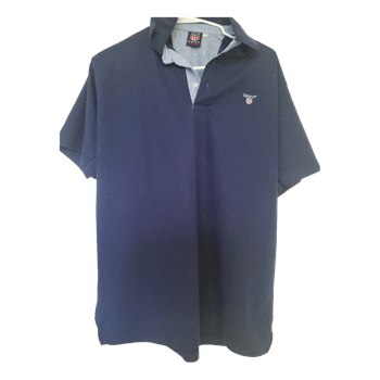 Navy Gant polo shirt