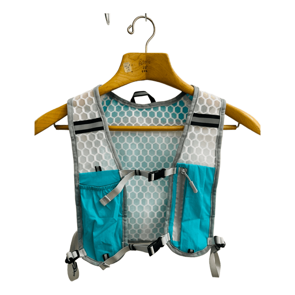 Turquoise mesh running vest