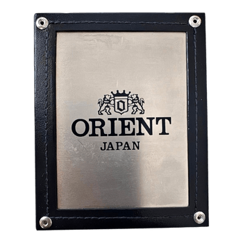 Orient black watch box
