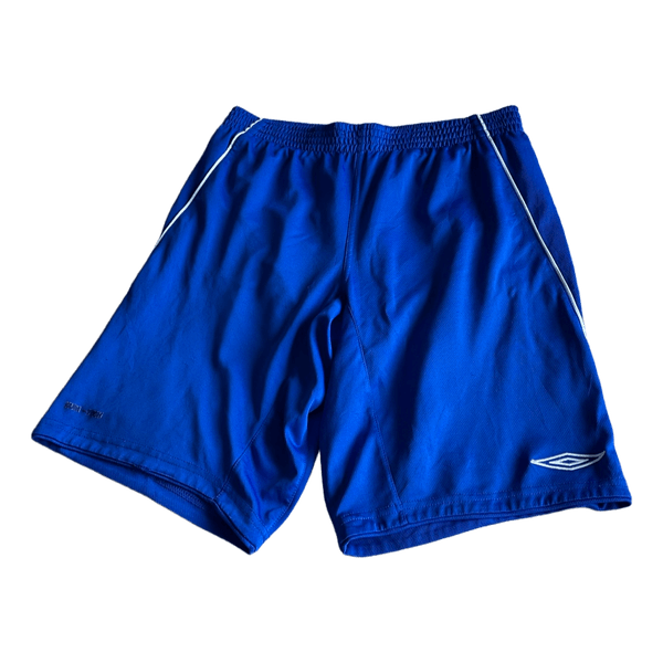 Blue Umbro sports shorts