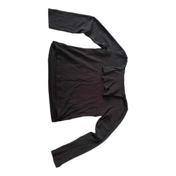 Black turtleneck top