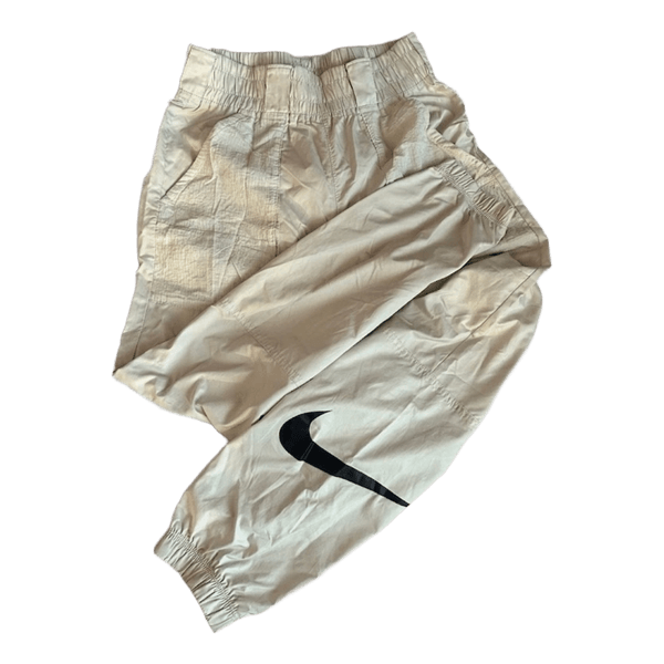 Nike beige track pants