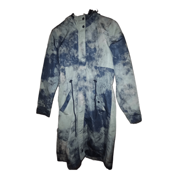Blue tie dye jacket