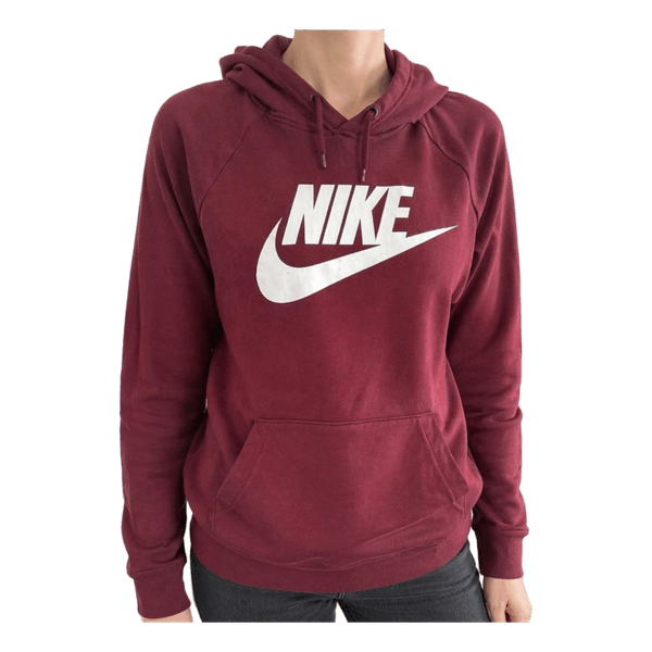 Nike burgundinpunainen huppari koko S