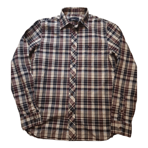 Fred Perry ruudullinen kauluspaita