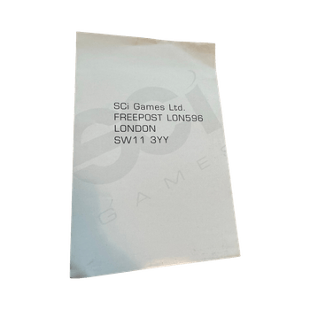 PS2 SCi Games Special Offer booklet/flyer C-170-0014