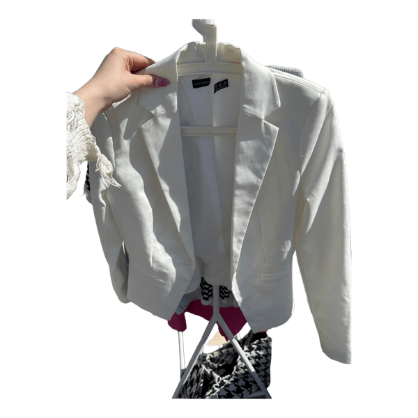 White Atmosphere blazer