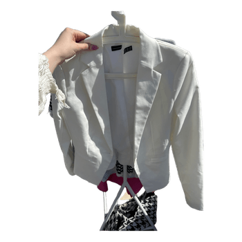 White Atmosphere blazer